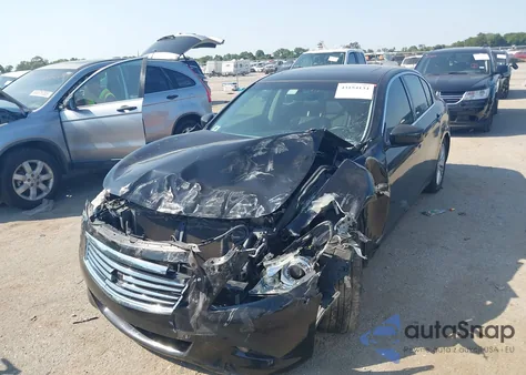 2010 Infiniti G37 Journey from USA, damaged, VIN JN1CV6AP2AM405724